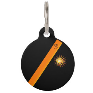 Dynamite Stick Pet Tag