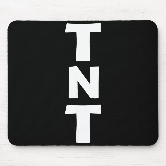 Dynamite TNT Easy Last Minute Halloween Costume Mouse Mat (Front)