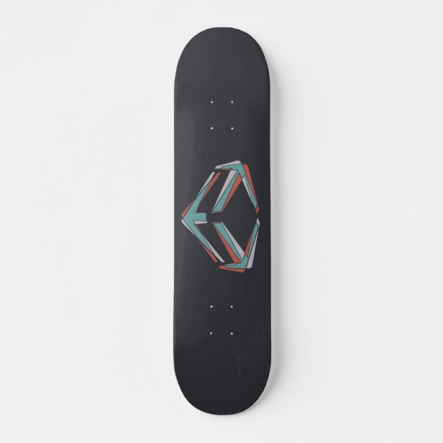 Dynamo Black Skateboard (Front)