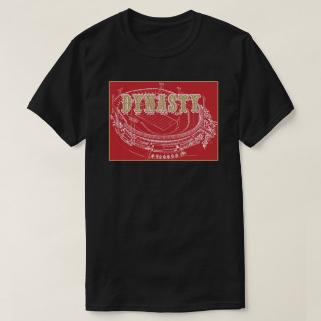 Dynasty - Football San Francisco T-Shirt (Design Front)