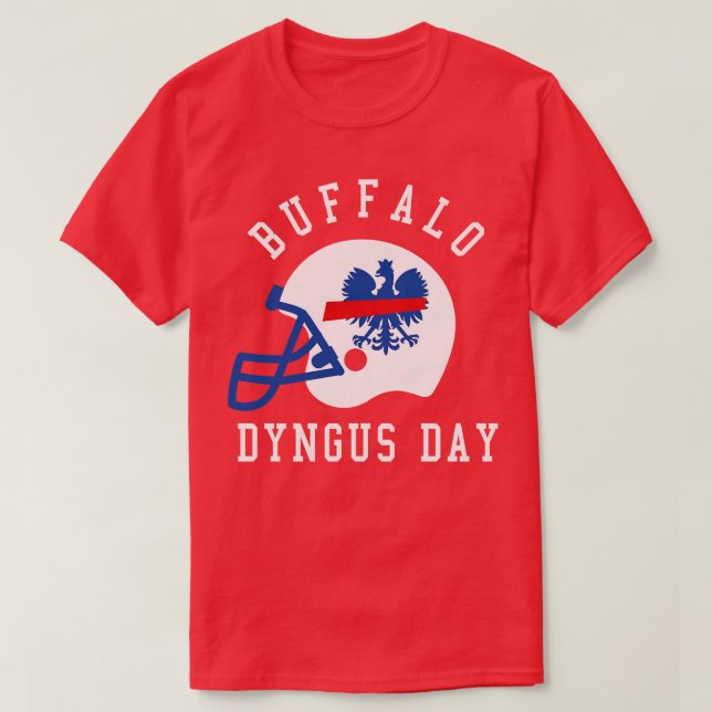 Dyngus Day Buffalo NY Polish Eagle Pride 716 T-Shirt (Design Front)