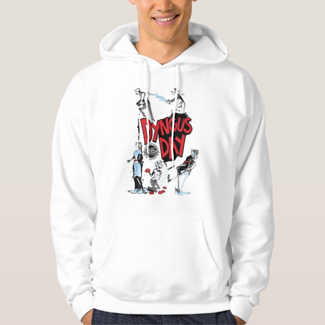 Dyngus Day Men's Hoodie (Front)