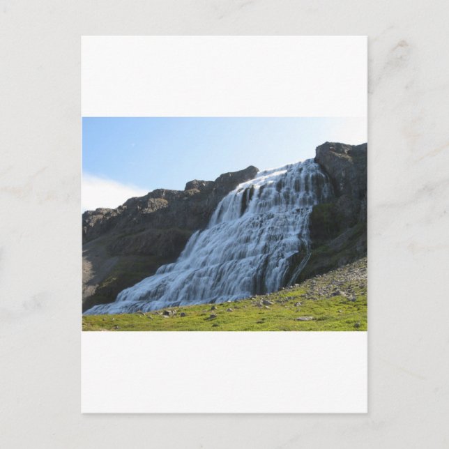Dynjandifoss Postcard (Front)