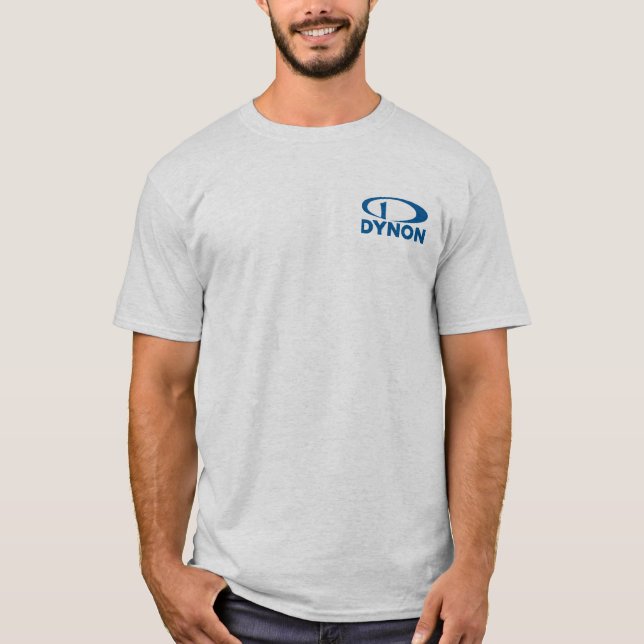 Dynon Logo Shirt - Ash (Front)