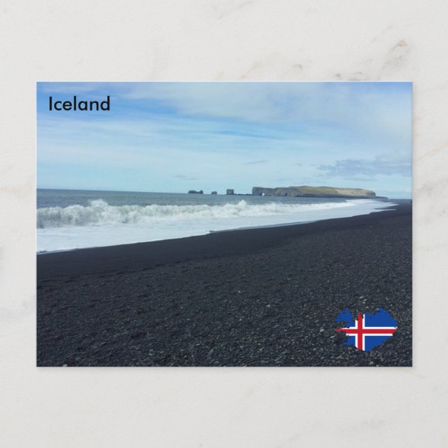 Dyrhólaey, Iceland Postcard (Front)