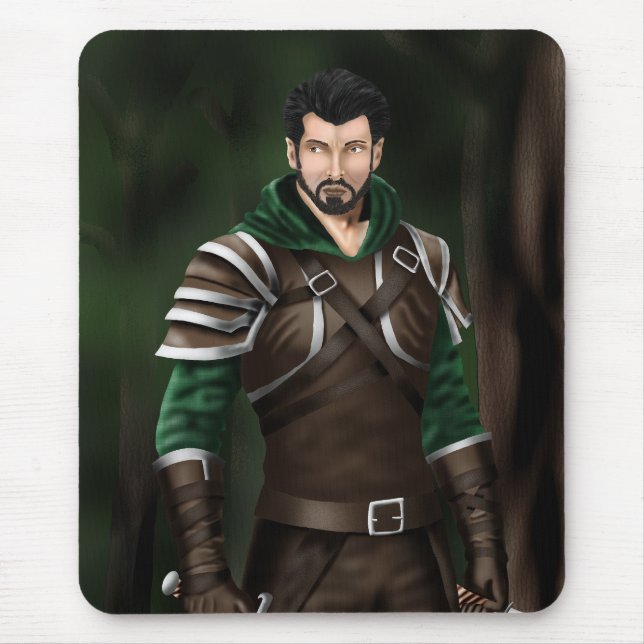 Dyron the Ranger Mouse Mat (Front)