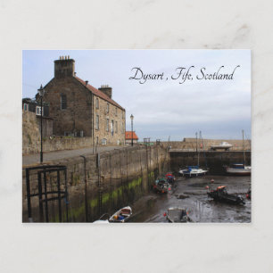 Dysart Harbour, Fife Coast, Scotland Postcard