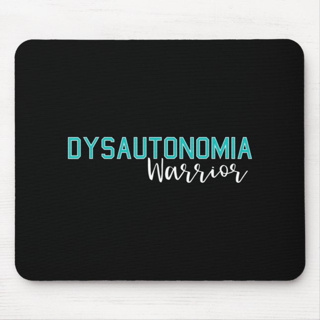 Dysautonomia Awareness Month POTS HyperPOTS NCS Wa Mouse Mat (Front)