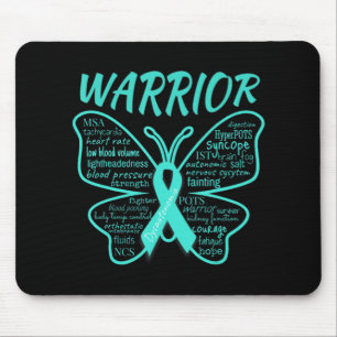 Dysautonomia Awareness POTS HyperPOTS NCS Warrior  Mouse Mat