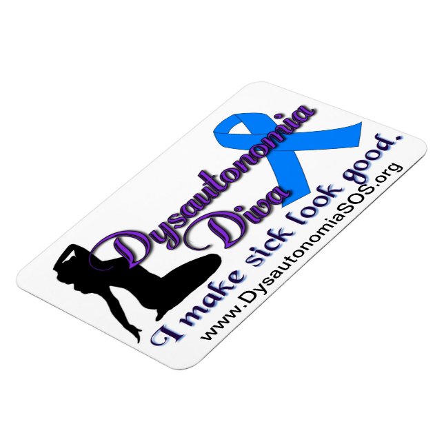 Dysautonomia Diva Magnet (Left Side)