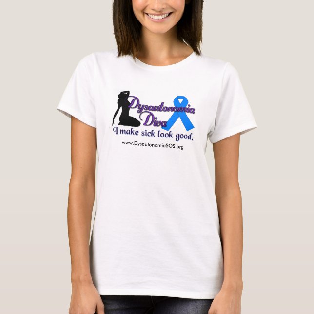 Dysautonomia Diva Shirt (Front)