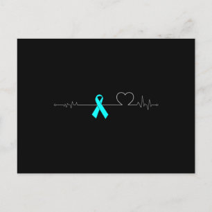Dysautonomia Heartbeat Pulse EKG NCS Strong POTS M Postcard