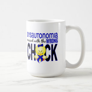 Dysautonomia Messed With Wrong Chick Coffee Mug