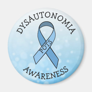 Dysautonomia POTS Awareness Ribbon Magnet