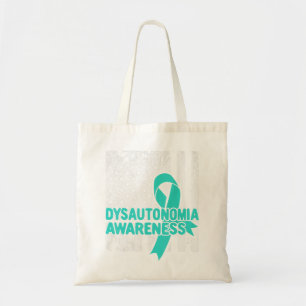 Dysautonomia T Shirt - Autonomic Dysfunction Aware Tote Bag