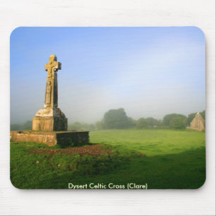 Dysert o Dea celtic cross Mouse Mat