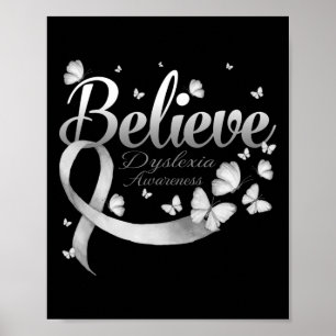 Dyslexia Awareness Butterfly  Poster