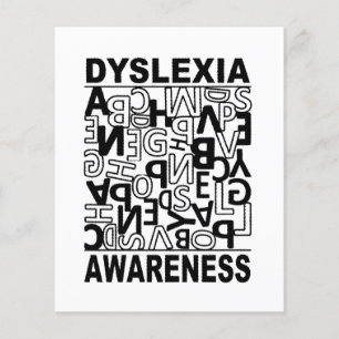 Dyslexia Awareness Dyslexia Teachers Students Flyer