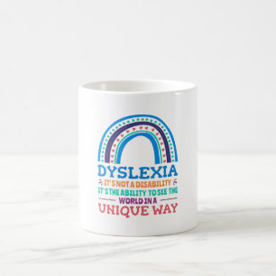 Dyslexia Awareness Dyslexic Coffee Mug