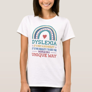 Dyslexia Awareness Dyslexic T-Shirt