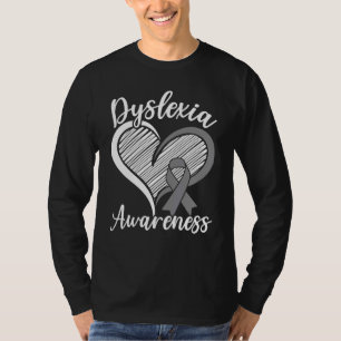 Dyslexia Awareness Reading Disorder Learning Disab T-Shirt