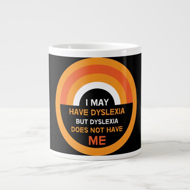 Dyslexia Awareness | Support | Dyslexic Gifts Mug (Front)