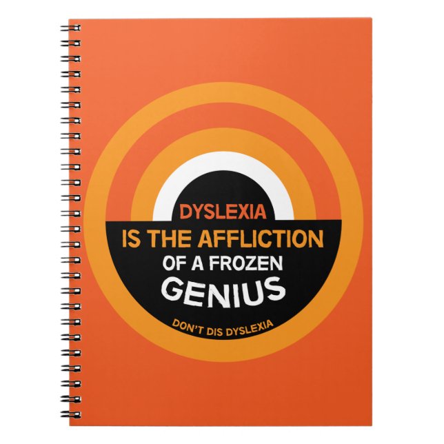 Dyslexia Awareness | Support | Dyslexic Gifts Mug Notebook (Front)