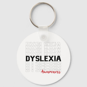 Dyslexia Key Ring