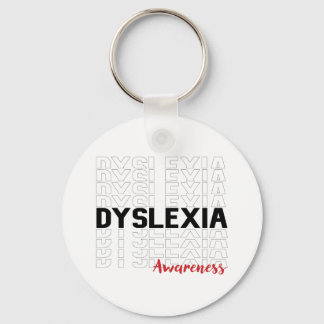 Dyslexia Key Ring