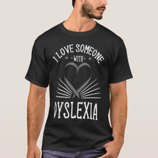 Dyslexia Ribbon Learning Disability Vision Problem T-Shirt
