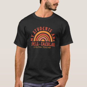Dyslexia Teacher Awareness Dyslexic Reading Therap T-Shirt
