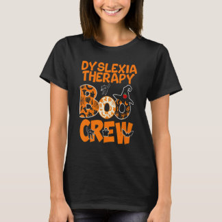 Dyslexia Therapy Teacher Halloween Costume With Cu T-Shirt