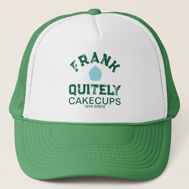Dyslexic Cupcake Frank Quitely Trucker Hat (Front)