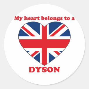Dyson Classic Round Sticker