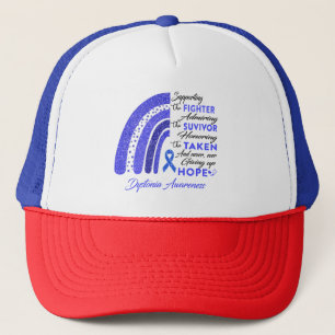 Dystonia Warrior Supporting Fighter Trucker Hat
