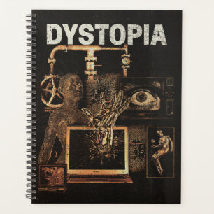 Dystopia - Techno-Dystopian Streetwear Design Planner