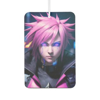 Dystopian Cyberpunk Sci-Fi Future Street Punk 01