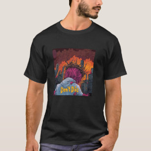 Dystopian Messiah Art - Urban Survival Aesthetic T-Shirt