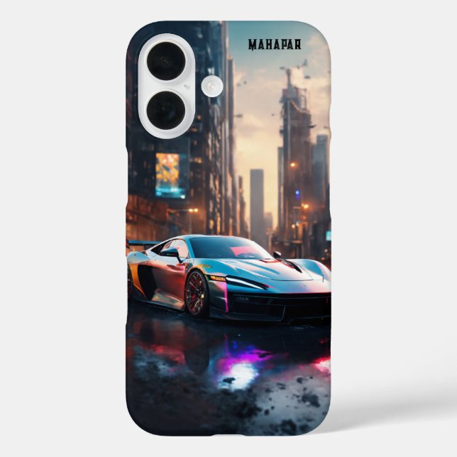 Dystopian Sports Car  Case-Mate iPhone Case (Back)