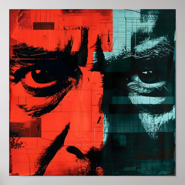 Dystopian Watcher Poster (Front)