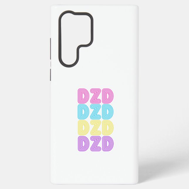 DZD Samsung Galaxy S22 Ultra - Classic 80's Retro Samsung Galaxy S22 Ultra Case (Back)
