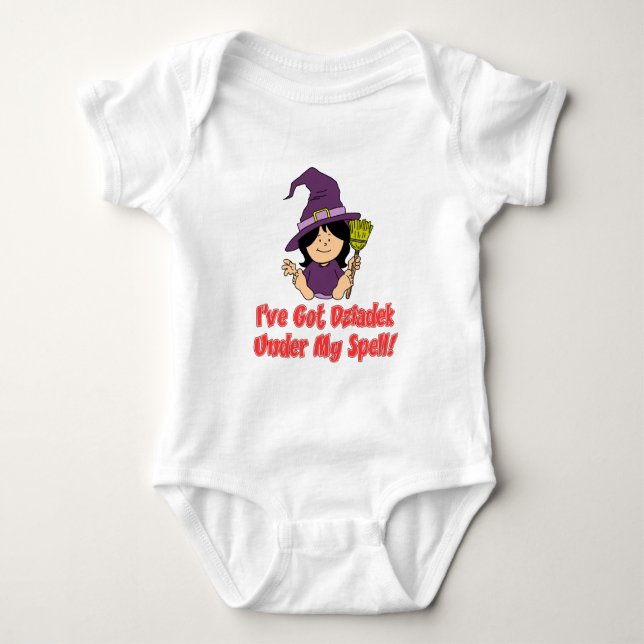 Dziadek Under My Spell Baby Bodysuit (Front)