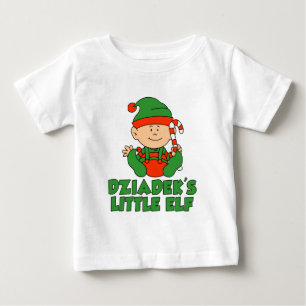 Dziadek's Little Elf Baby T-Shirt