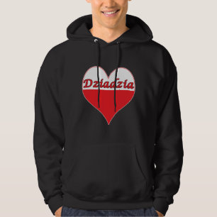 Dziadzia Polish Heart Hoodie