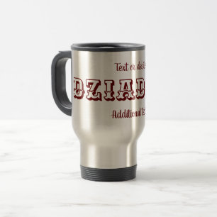 Dziadziu Polish Grandfather Personalised Travel Mug