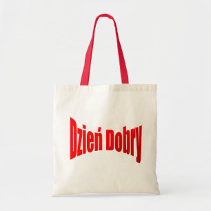 Dzien Dobry bag - Polish "Good Day" Tote Bag