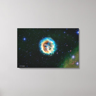 E0102, Adding a New Dimension to an Old Explosion Canvas Print