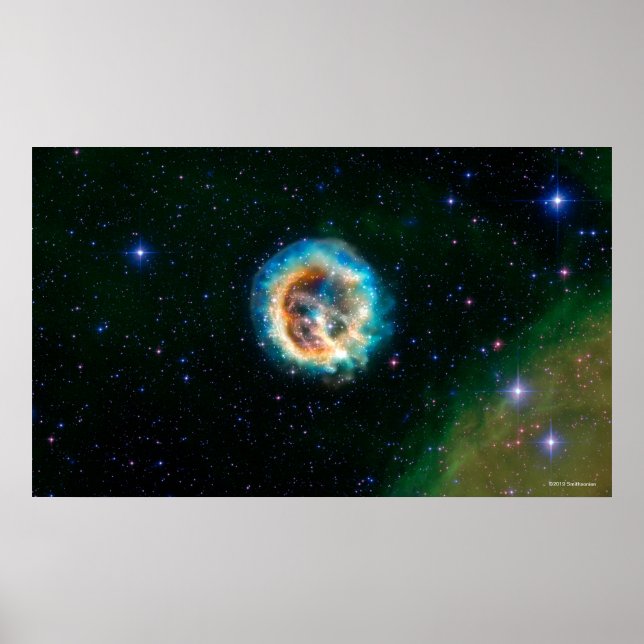 E0102, Adding a New Dimension to an Old Explosion Poster (Front)