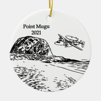 E2 Point Mugu Rock Ornament