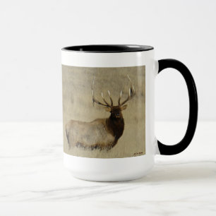 E30 Bull Elk Big Bull Mug